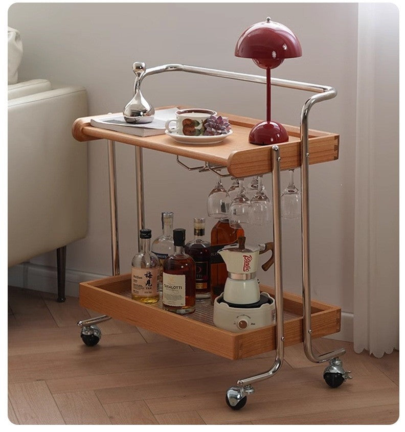 Leisure Bar Cart – Cherry Tone