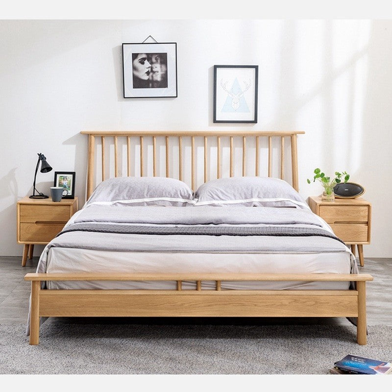 Poem Bedside Table – Solid Oak