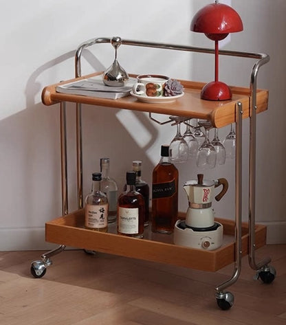 Leisure Bar Cart – Cherry Tone