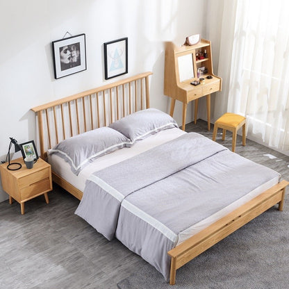 Poem Bedside Table – Solid Oak