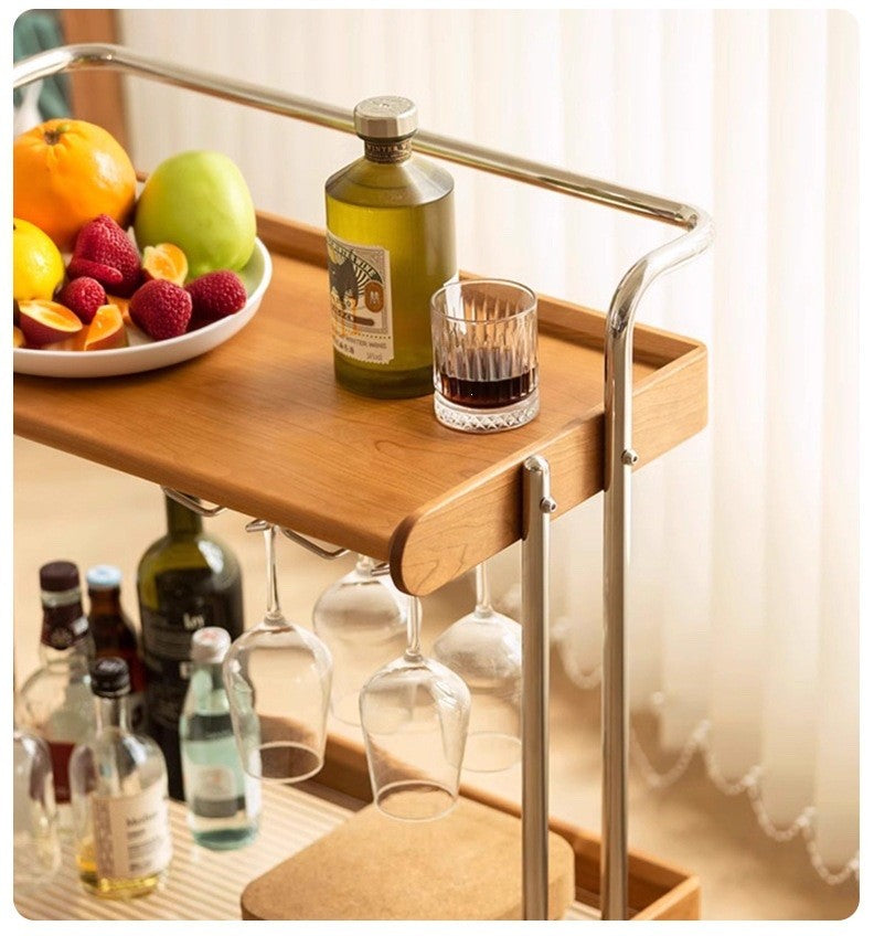 Leisure Bar Cart – Cherry Tone