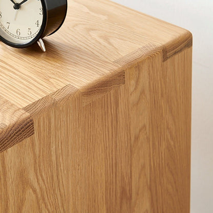 Poem Bedside Table – Solid Oak