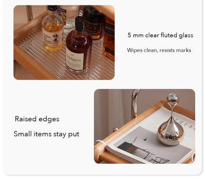 Leisure Bar Cart – Cherry Tone