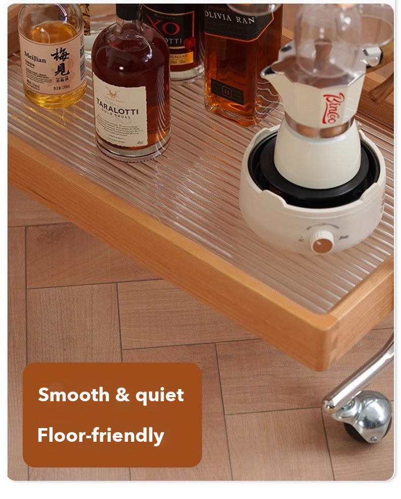 Leisure Bar Cart – Cherry Tone