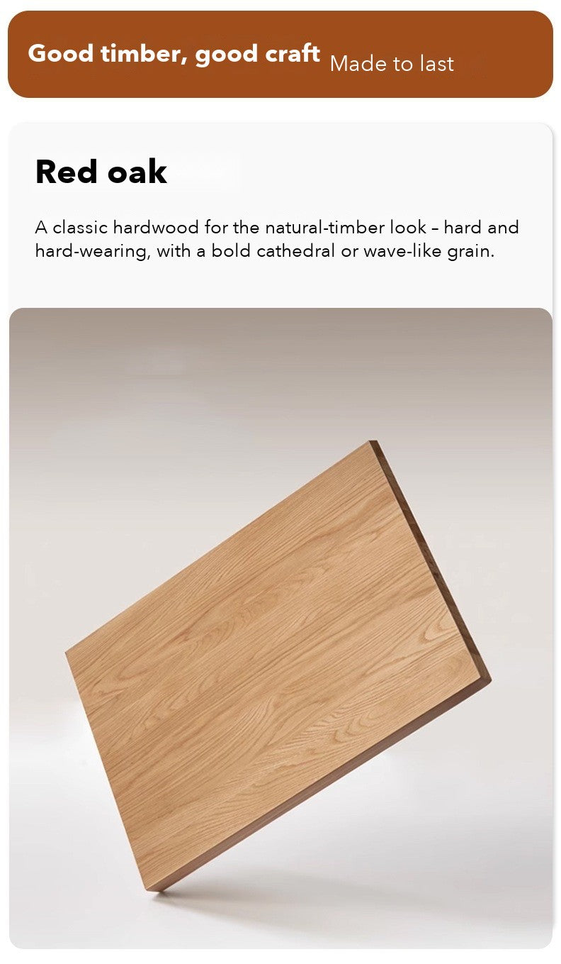 Cube Modular Side Table – Solid Oak