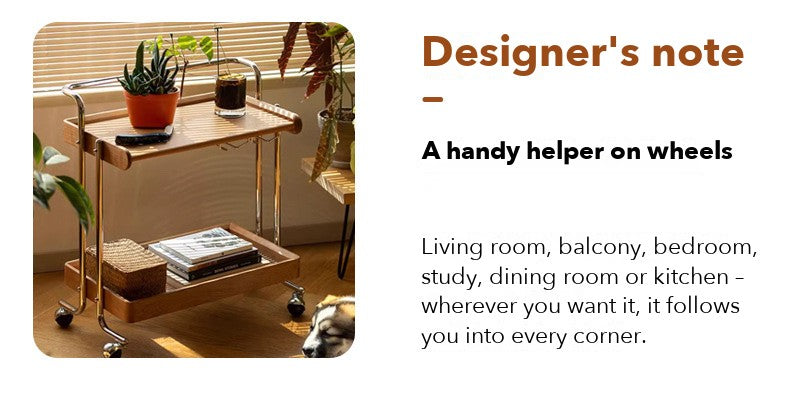 Leisure Bar Cart – Cherry Tone